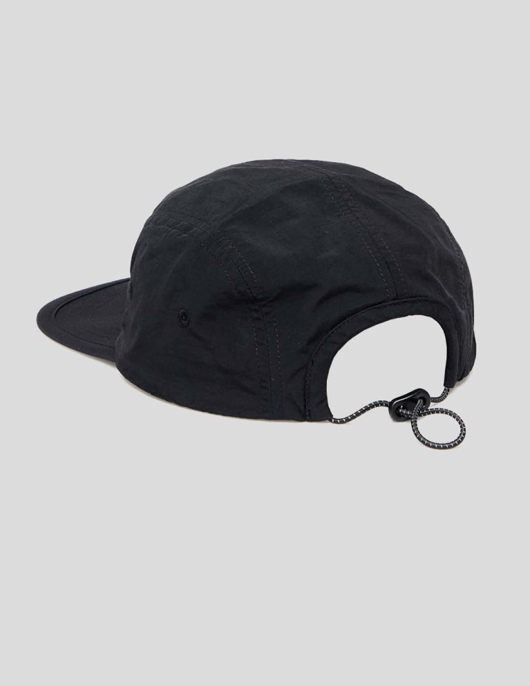 Cappello in nylon nero